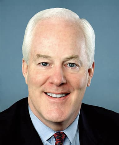 Official photo of Cornyn, John