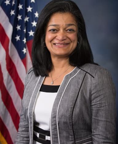 Official photo of Jayapal, Pramila