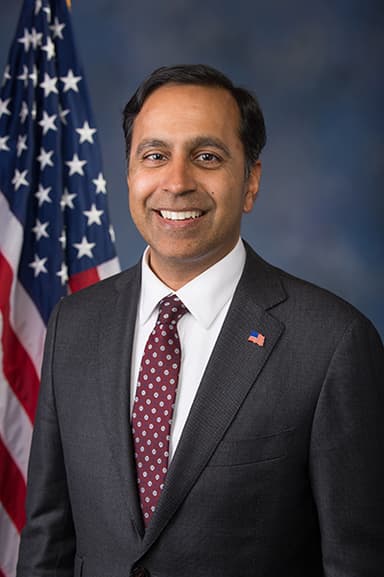 Official photo of Krishnamoorthi, Raja