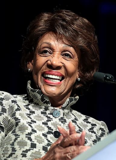 Official photo of Waters, Maxine
